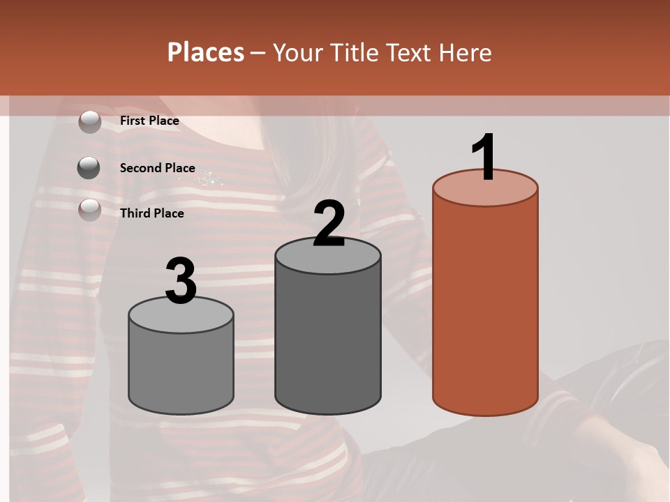 Legs Hair Female PowerPoint Template