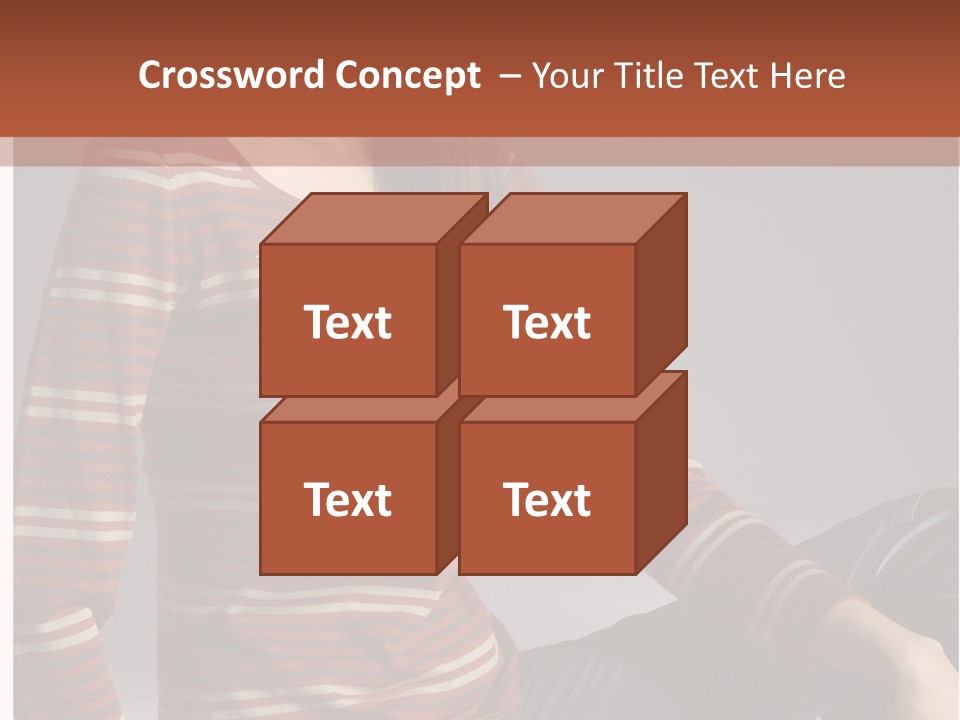 Legs Hair Female PowerPoint Template