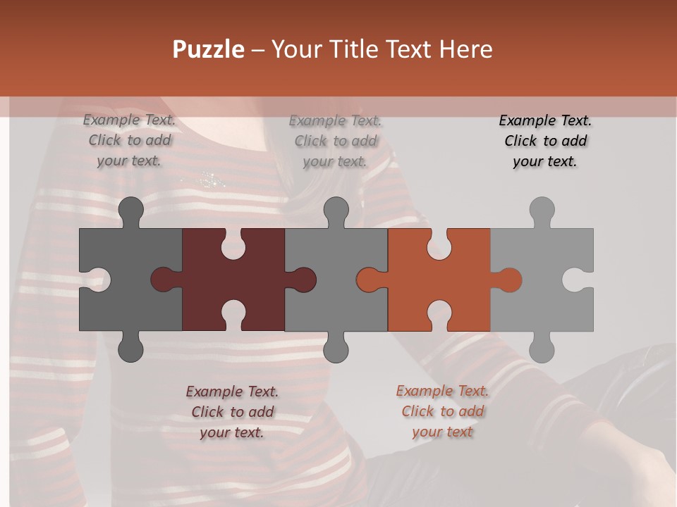 Legs Hair Female PowerPoint Template