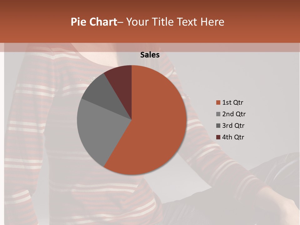 Legs Hair Female PowerPoint Template