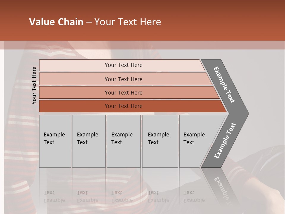 Legs Hair Female PowerPoint Template