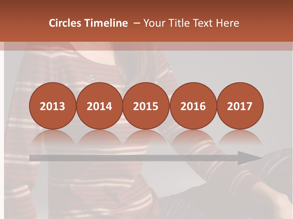 Legs Hair Female PowerPoint Template