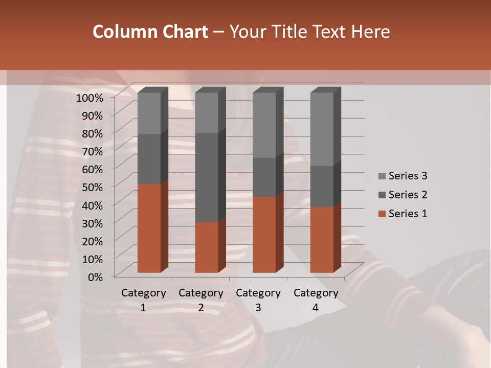 Legs Hair Female PowerPoint Template