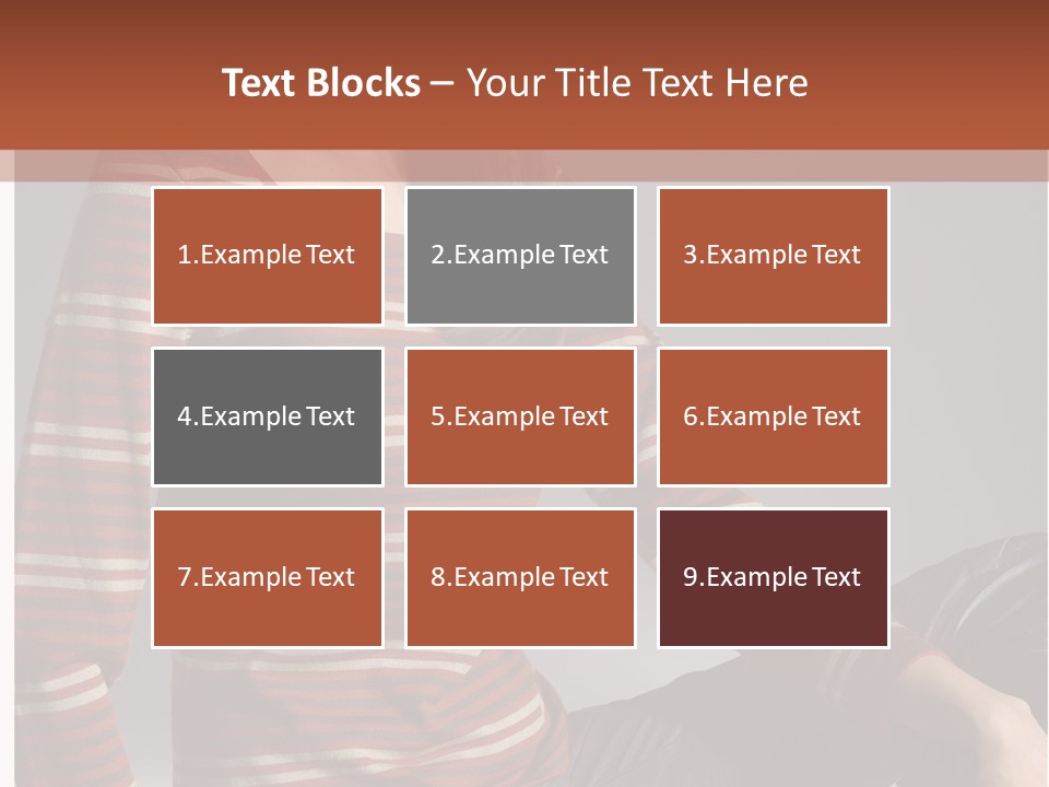 Legs Hair Female PowerPoint Template