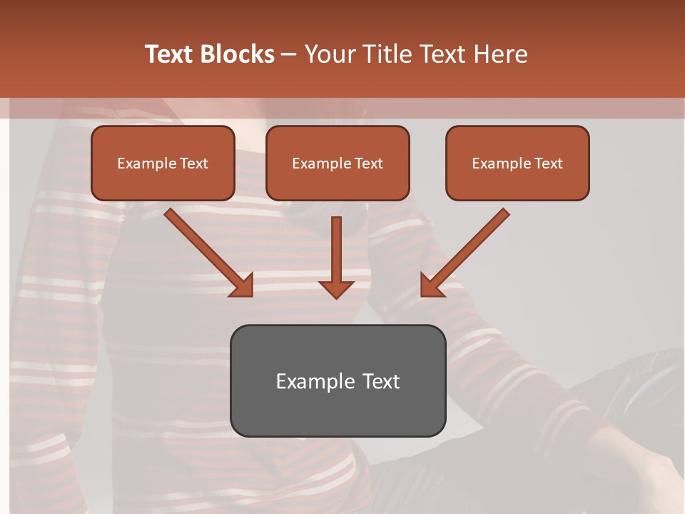 Legs Hair Female PowerPoint Template