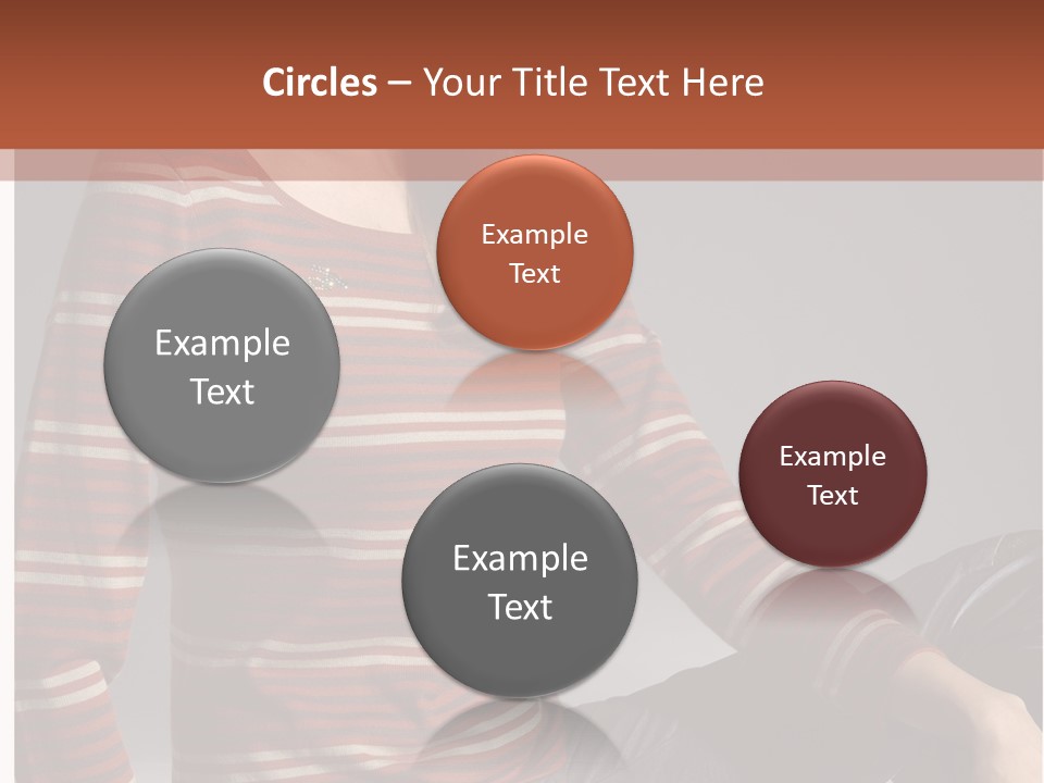 Legs Hair Female PowerPoint Template