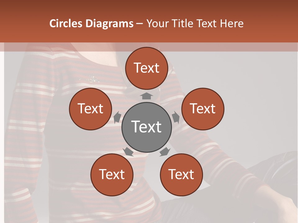 Legs Hair Female PowerPoint Template