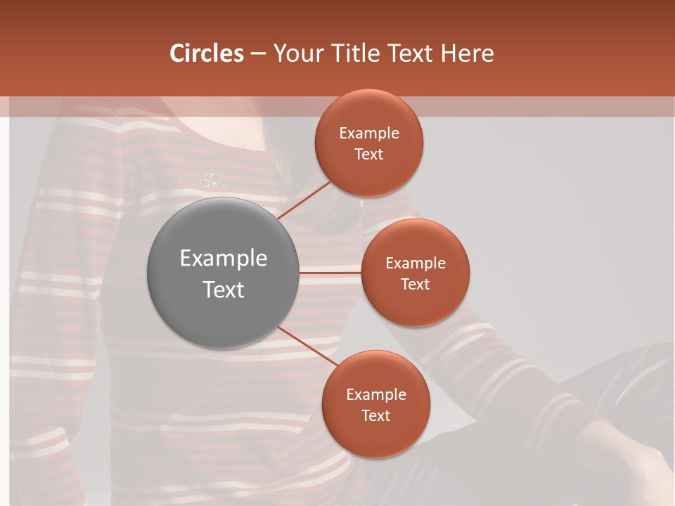 Legs Hair Female PowerPoint Template