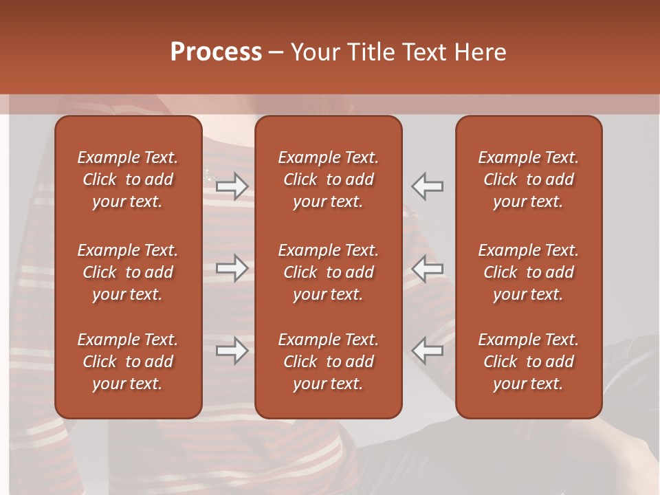 Legs Hair Female PowerPoint Template
