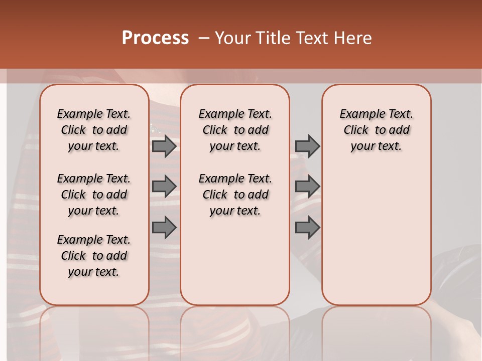 Legs Hair Female PowerPoint Template