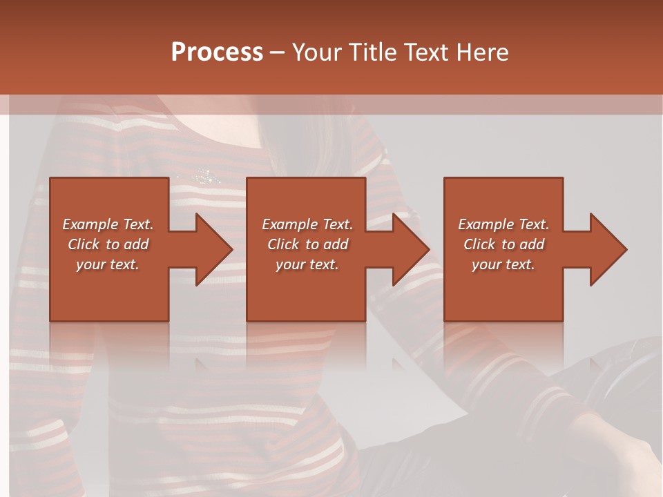 Legs Hair Female PowerPoint Template