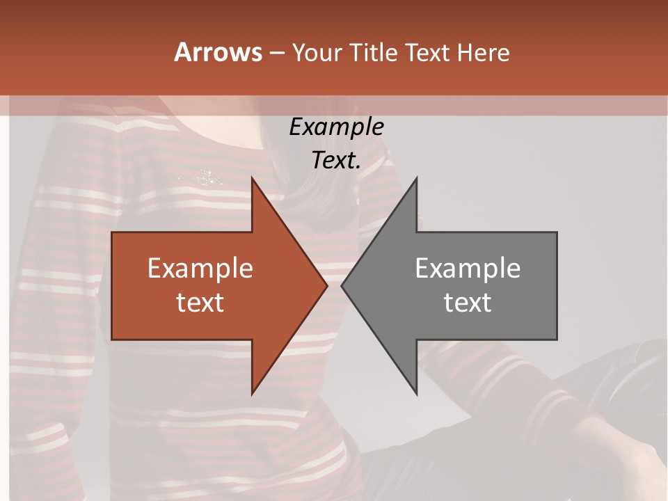 Legs Hair Female PowerPoint Template