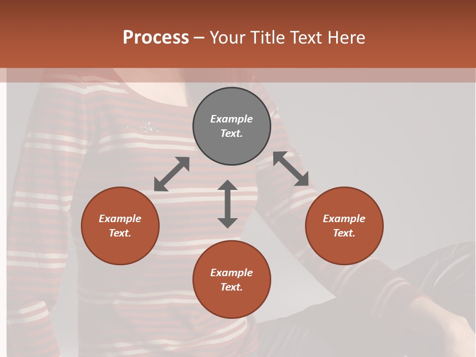 Legs Hair Female PowerPoint Template