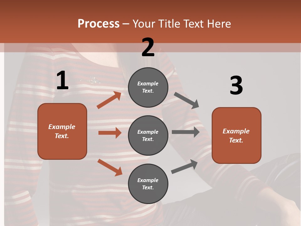 Legs Hair Female PowerPoint Template