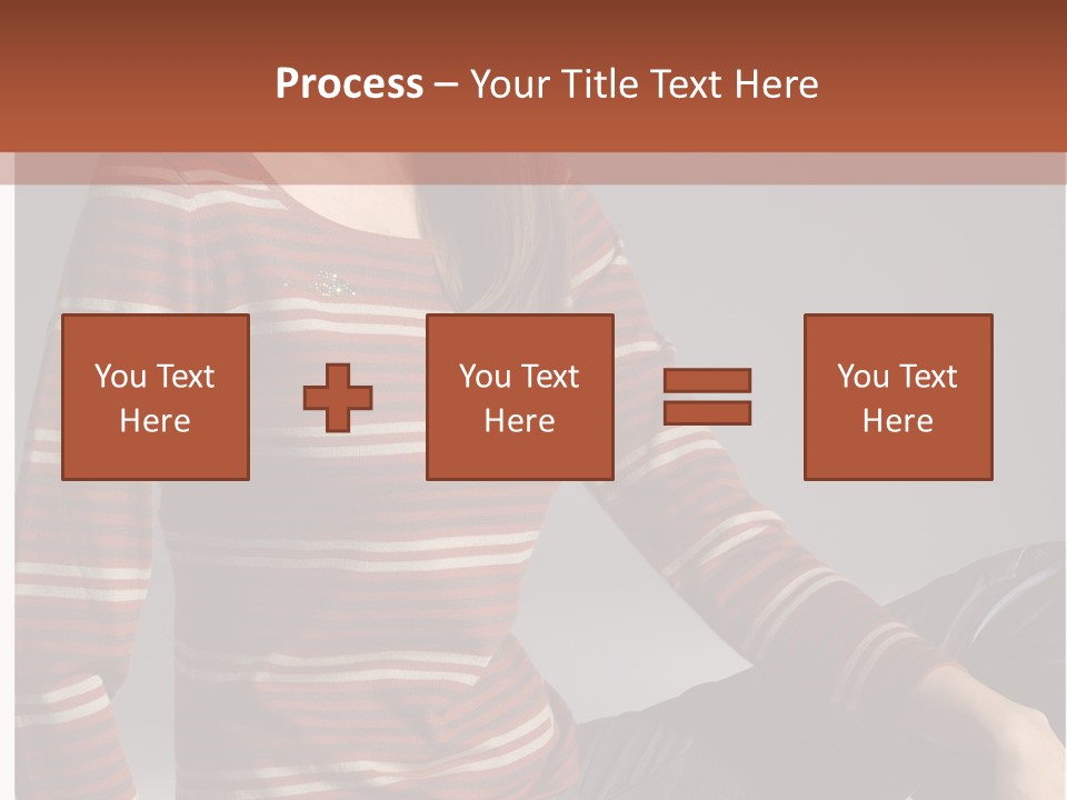 Legs Hair Female PowerPoint Template