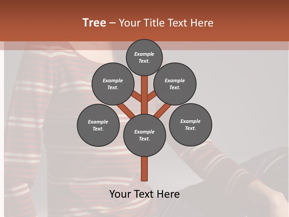 Legs Hair Female PowerPoint Template