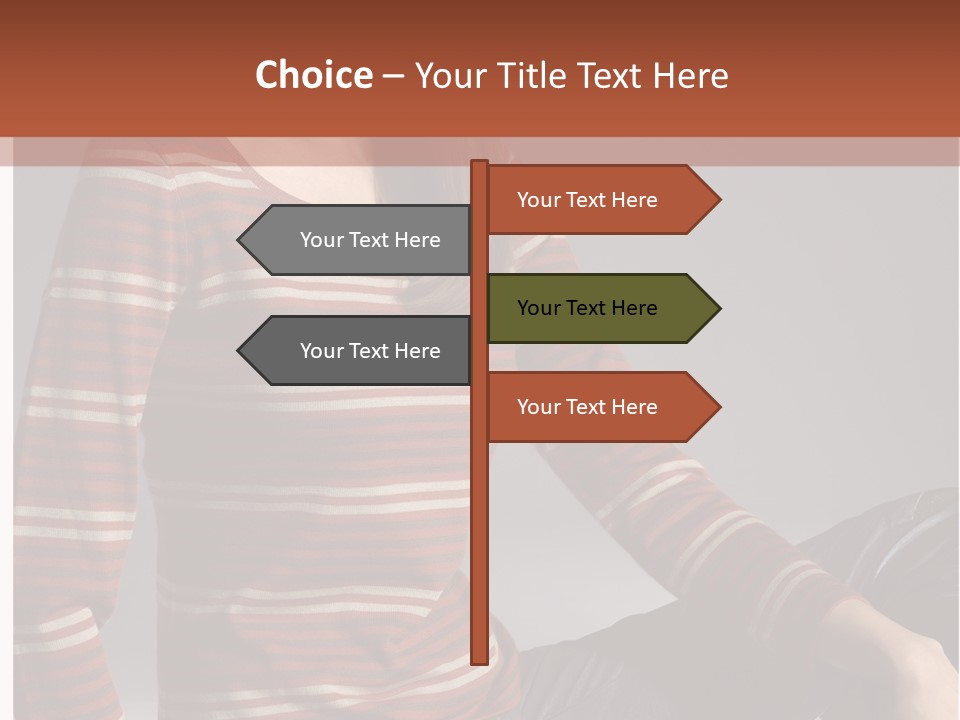 Legs Hair Female PowerPoint Template
