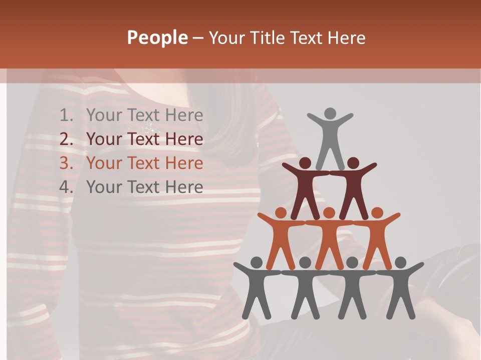 Legs Hair Female PowerPoint Template