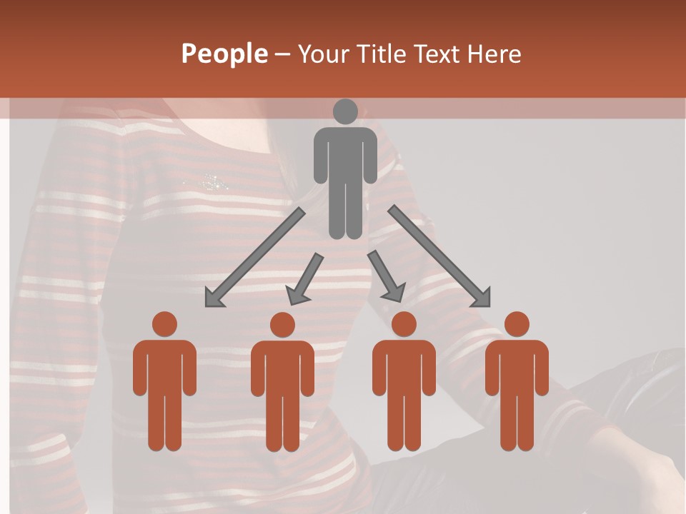 Legs Hair Female PowerPoint Template