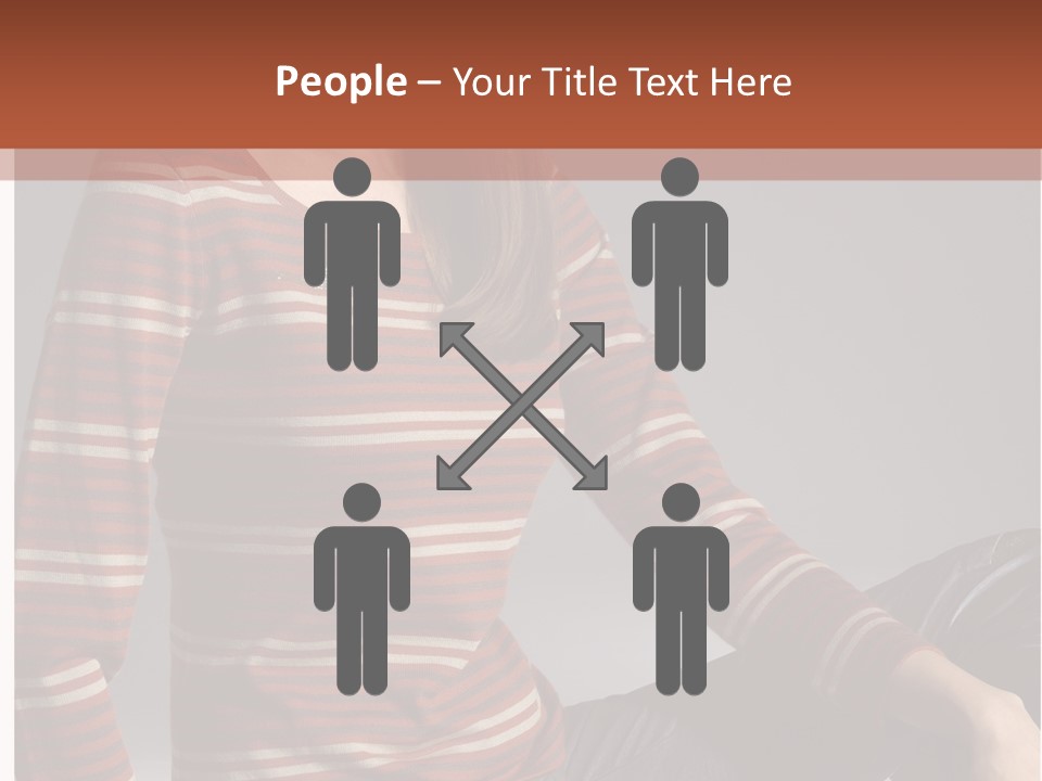 Legs Hair Female PowerPoint Template