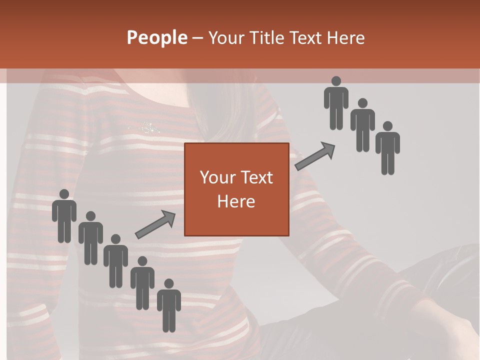 Legs Hair Female PowerPoint Template