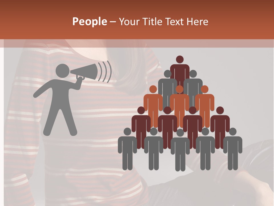 Legs Hair Female PowerPoint Template