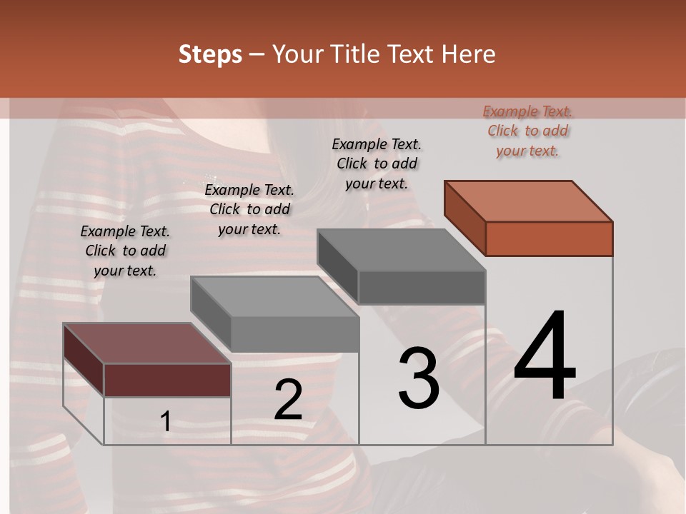 Legs Hair Female PowerPoint Template