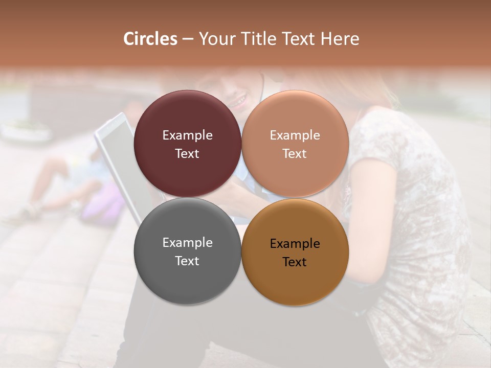 Fashion Happiness Students PowerPoint Template