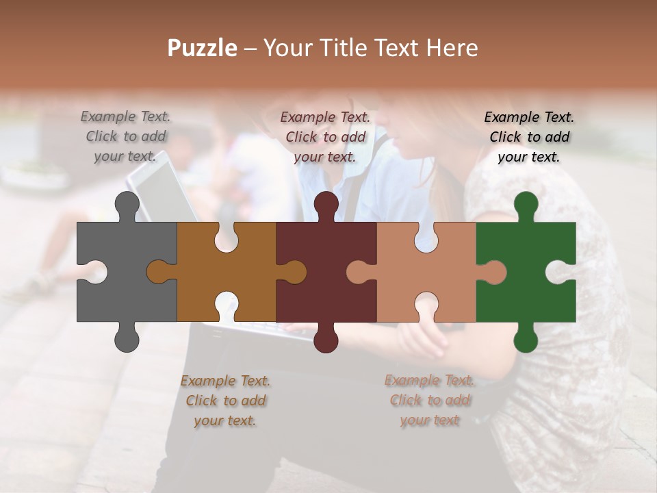 Fashion Happiness Students PowerPoint Template