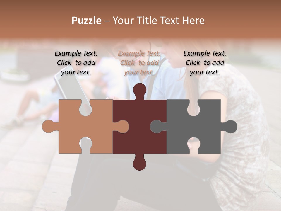 Fashion Happiness Students PowerPoint Template