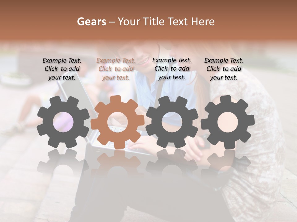 Fashion Happiness Students PowerPoint Template