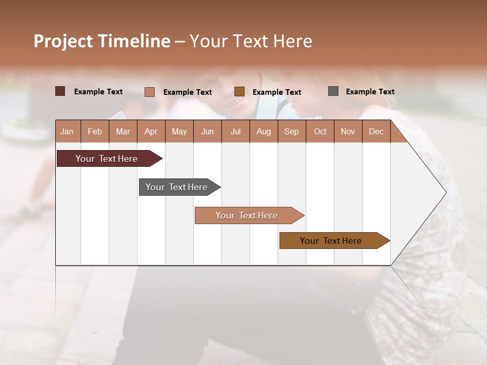 Fashion Happiness Students PowerPoint Template