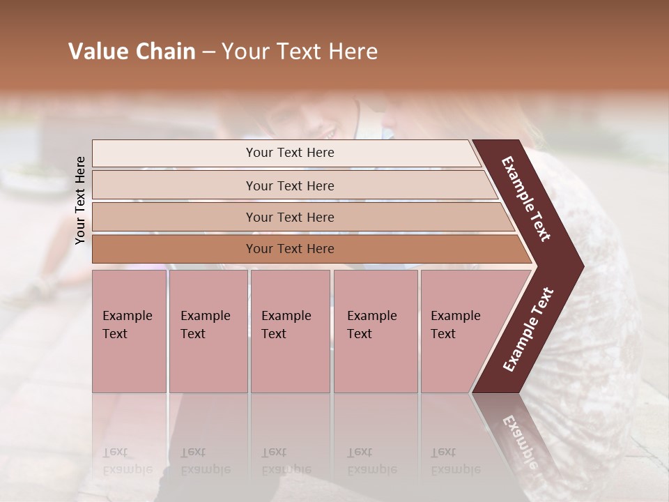 Fashion Happiness Students PowerPoint Template