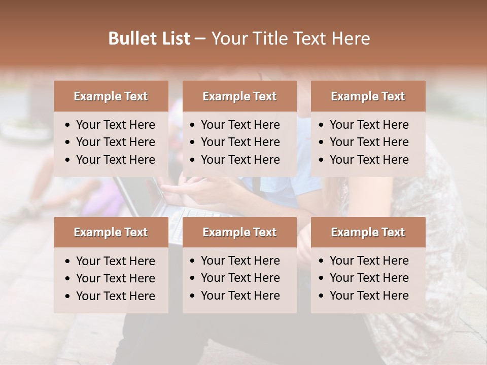 Fashion Happiness Students PowerPoint Template