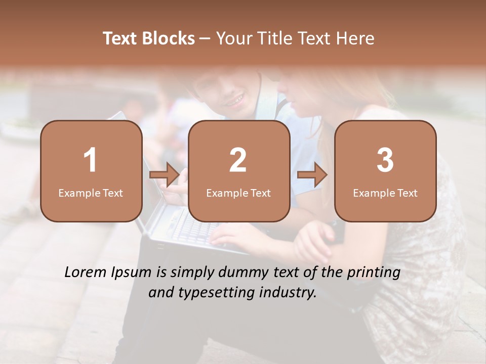 Fashion Happiness Students PowerPoint Template