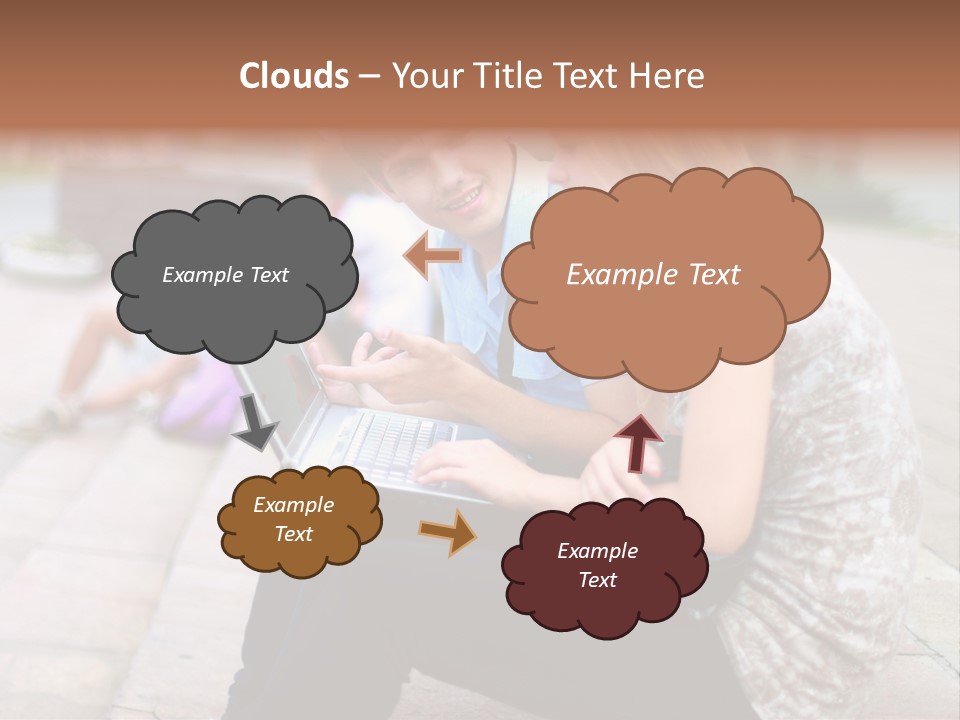 Fashion Happiness Students PowerPoint Template