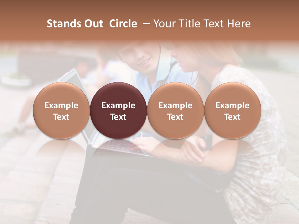 Fashion Happiness Students PowerPoint Template