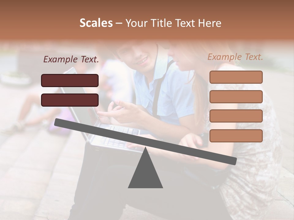 Fashion Happiness Students PowerPoint Template