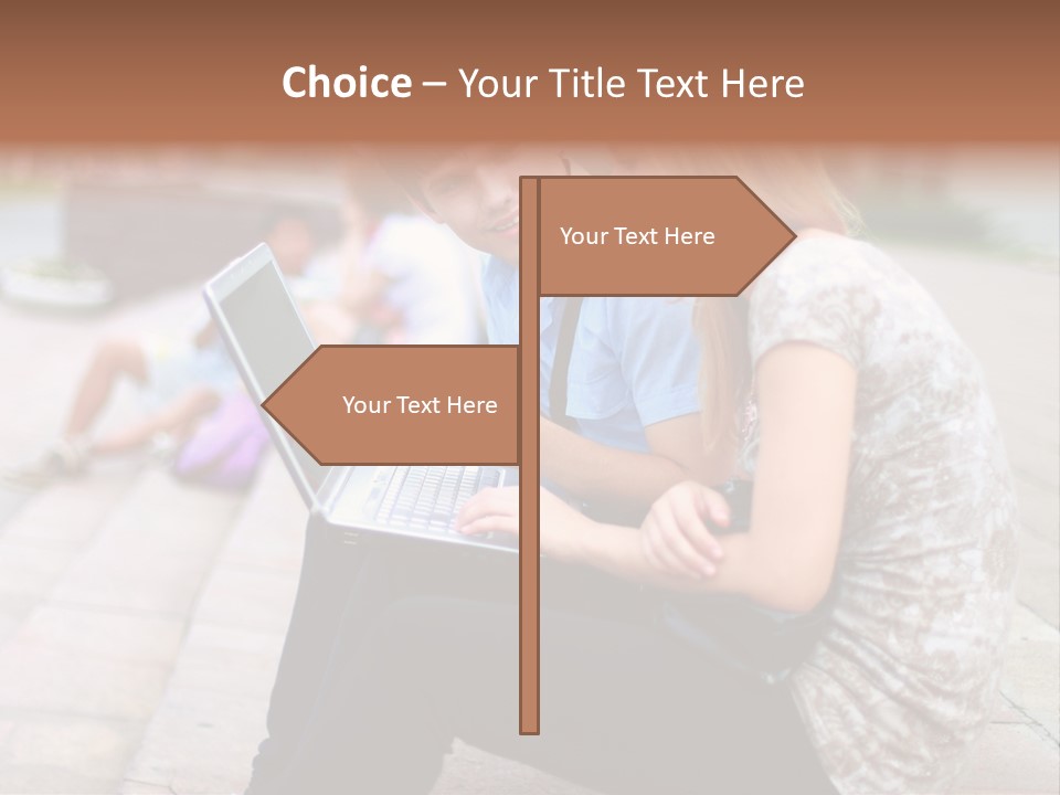 Fashion Happiness Students PowerPoint Template