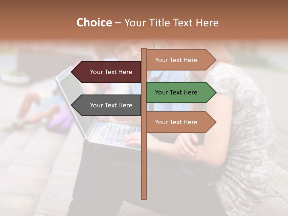 Fashion Happiness Students PowerPoint Template