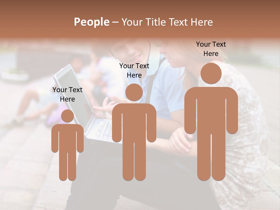 Fashion Happiness Students PowerPoint Template