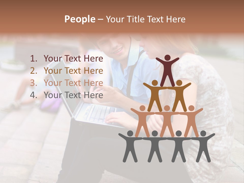 Fashion Happiness Students PowerPoint Template