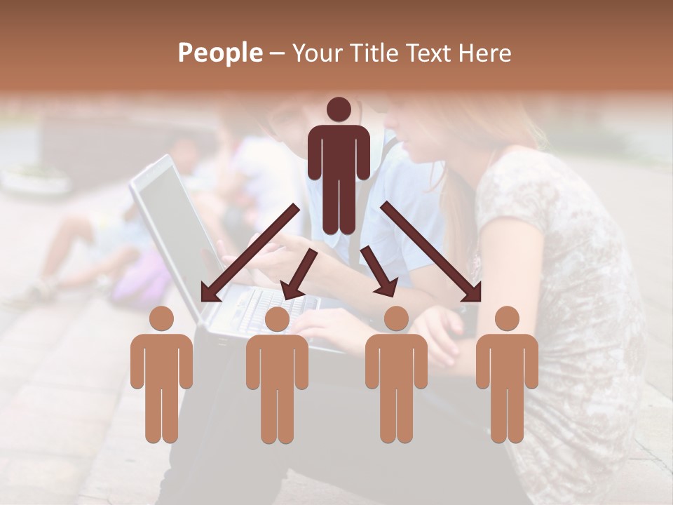 Fashion Happiness Students PowerPoint Template