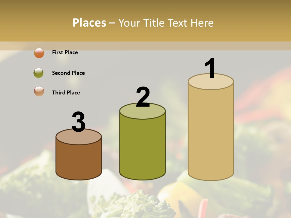 Healthful Carrot Onion PowerPoint Template