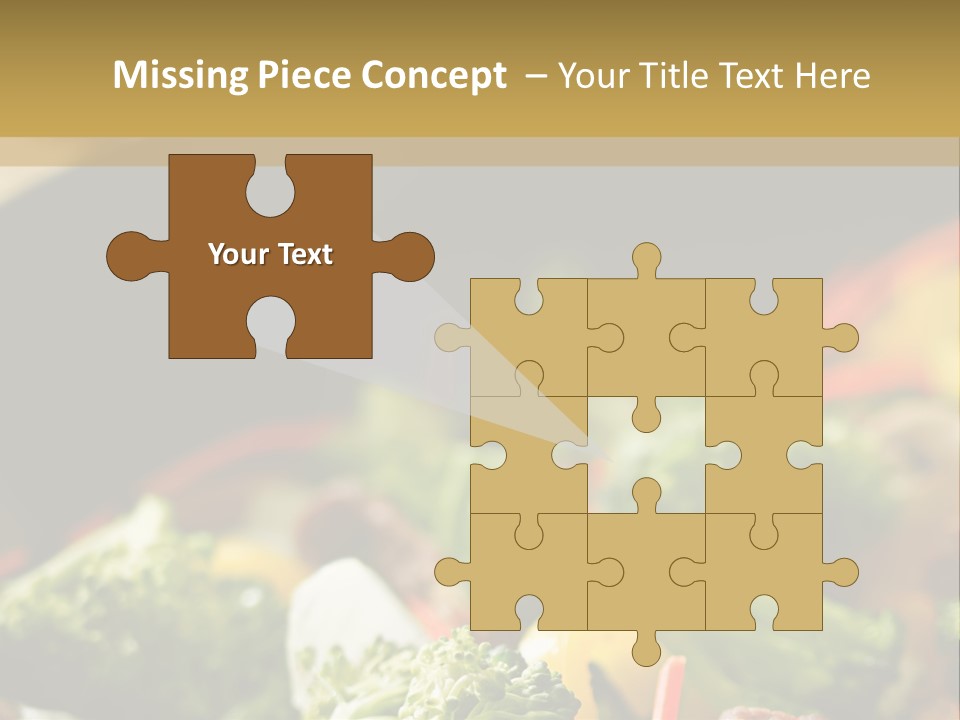 Healthful Carrot Onion PowerPoint Template