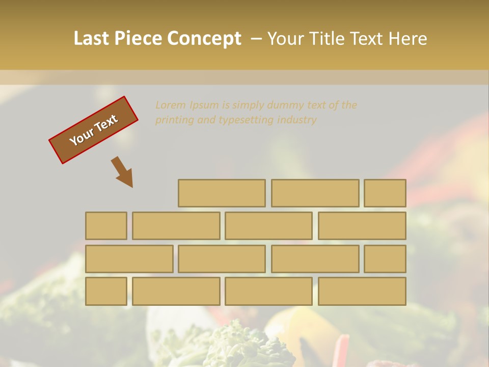 Healthful Carrot Onion PowerPoint Template