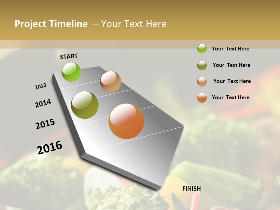 Healthful Carrot Onion PowerPoint Template