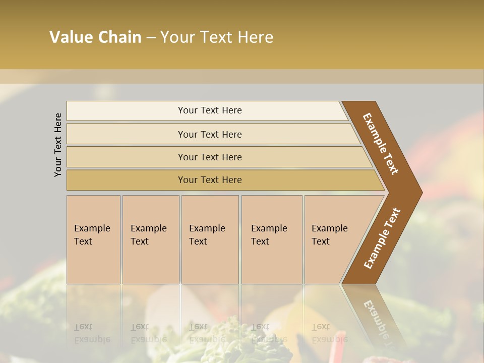 Healthful Carrot Onion PowerPoint Template