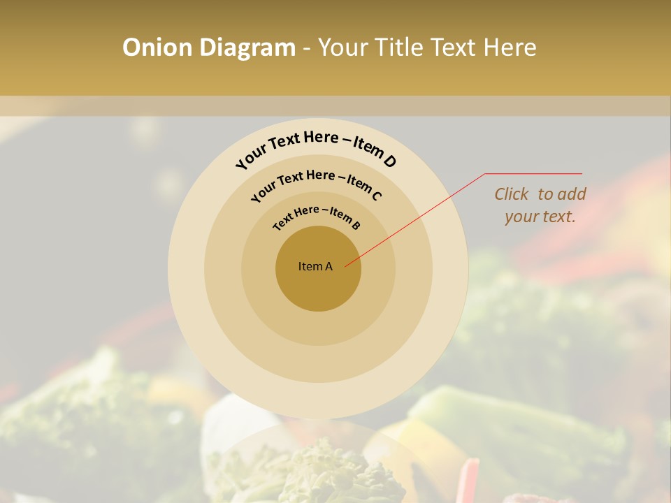 Healthful Carrot Onion PowerPoint Template