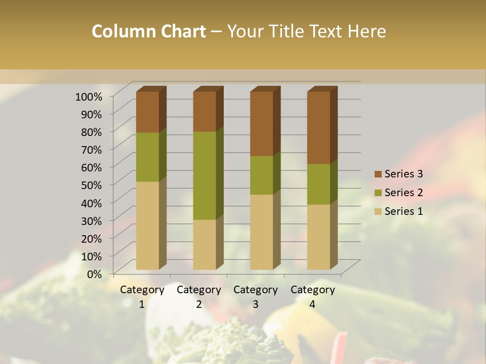 Healthful Carrot Onion PowerPoint Template